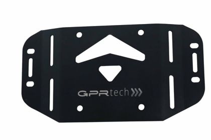 GPR Tech Alu - Halter inklusive - schwarz Topcase