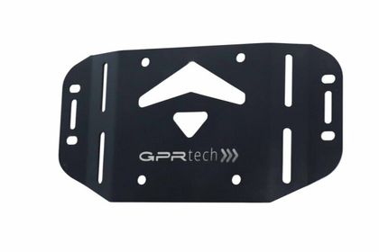 GPR Tech Alu - Halter inklusive - schwarz Topcase