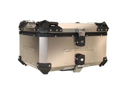 GPR Tech Natural titanium support included Top case