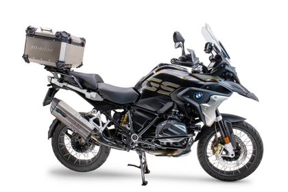 GPR Tech Natural titanium support included Top case Ref : GTE00099A / BM.12.BA.125.ALP.TIT 