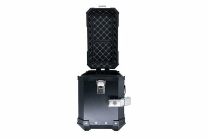 GPR Tech Black aluminium - the pair 38/32 L - Support included Side case