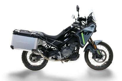 GPR Tech Alu - the pair 38/38 L - Support included Side case Ref : GTE00345A / CF.6.SIDE.38.38.ALP.A CF MOTO 650 650 MT - 2019 - 2020