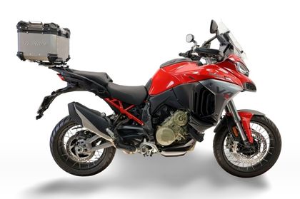 GPR Tech Natural titanium - 35 L - support included Top case