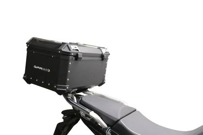 GPR Tech ALPI-TECH Alu - Complete with support - 35 litres - black Top case