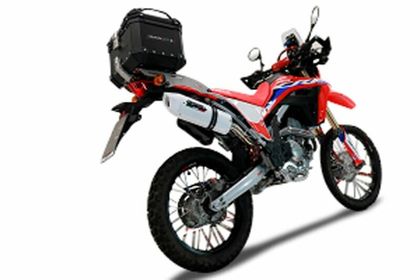 GPR Tech ALPI-TECH Alu - Complete with support - 26 litres - black Top case
