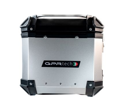 GPR Tech ALPI-TECH Alu - Complete with support - 35 litres Top case