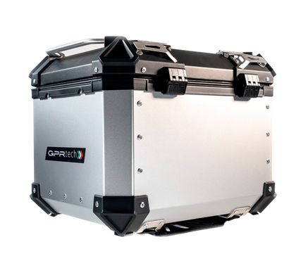GPR Tech ALPI-TECH Alu - Complete with support - 35 litres Top case