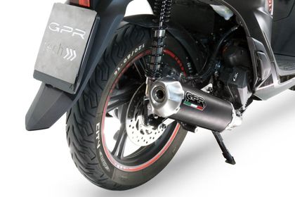 GPR Tech ALPI-TECH Alu - Complete with support - 26 litres Top case