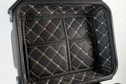 GPR Tech ALPI-TECH Alu - Complete with support - 26 litres - black Top case