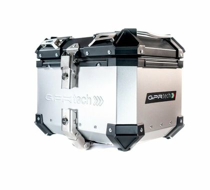 GPR Tech ALPI-TECH Alu - Complete with support - 26 litres Top case
