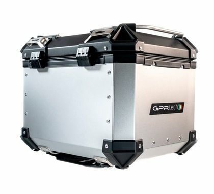 Top case GPR Tech ALPI-TECH Alu - Completo com suporte - 45 litros