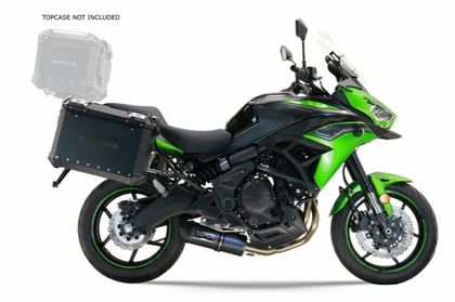 GPR Tech Black aluminium - the pair 38/38 L - Support included Side case Ref : GTE00566A / KAWA.12.SIDE.38.38.ALP.B 