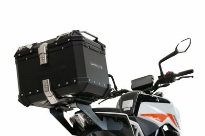 GPR Tech ALPI-TECH Alu - Complete with support - 26 litres - black Top case