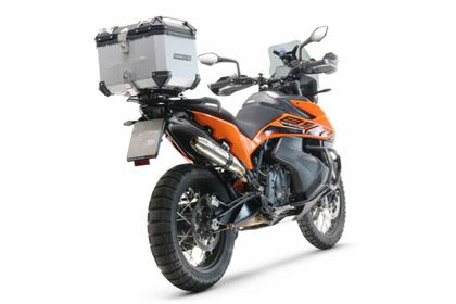 GPR Tech ALPI-TECH Alu - Complete with support - 55 litres Top case