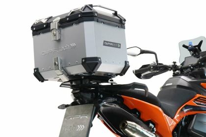 GPR Tech ALPI-TECH Alu - Complete with support - 35 litres Top case