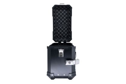 GPR Tech Black Aluminium - the pair 38/32 L - Support included Side case