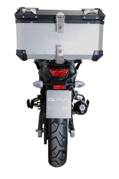 GPR Tech ALPI-TECH Alu - Complete with support - 55 litres Top case
