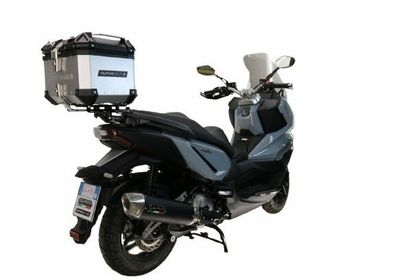 GPR Tech ALPI-TECH Alu - Complete with support - 26 litres Top case Ref : GTE01156A / SY.1.BA.26.ALP.A 