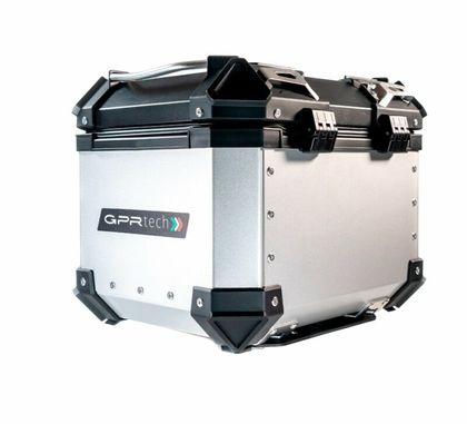 GPR Tech ALPI-TECH Alu - Complete with support - 26 litres Top case