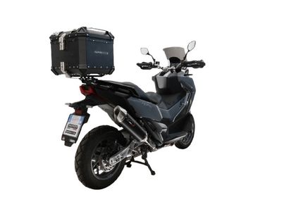 GPR Tech ALPI-TECH Alu - Complete with support - 35 litres - black Top case Ref : GTE01165A / SY.2.BA.35.ALP.B SYM 400 ADX TG 400 - 2025 - 2026