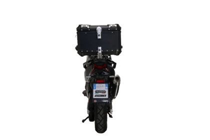 GPR Tech ALPI-TECH Alu - Complete with support - 45 litres - black Top case Ref : GTE01167A / SY.2.BA.45.ALP.B SYM 400 ADX TG 400 - 2025 - 2026
