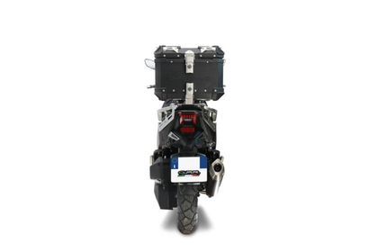 GPR Tech ALPI-TECH Alu - Complete with support - 26 litres - black Top case