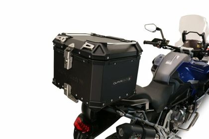 GPR Tech ALPI-TECH Alu - Complete with support - 45 litres - black Top case