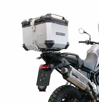 GPR Tech ALPI-TECH Alu - Complete with support - 35 litres Top case