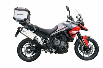 Top case GPR Tech ALPI-TECH Alu - Completo com suporte - 35 litros Ref.: GTE01182A / T.3.BA.35.ALP.A 