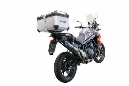 GPR Tech ALPI-TECH Alu - Complete with support - 45 litres Top case
