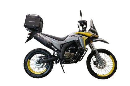 GPR Tech ALPI-TECH Alu - Complete with support - 35 litres - black Top case Ref : GTE01317A / V.1.1BA.35.ALP.B VOGE 300 300 RALLY - 2025 - 2026