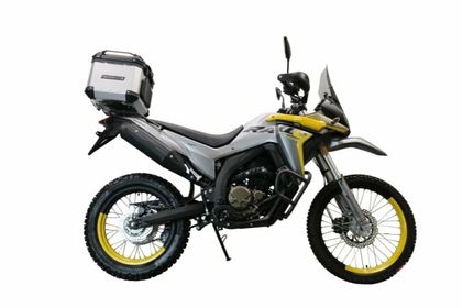 GPR Tech ALPI-TECH Alu - Complete with support - 35 litres Top case Ref : GTE01322A / V.1.BA.35.ALP.A VOGE 300 300 RALLY - 2022 - 2024