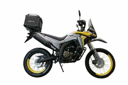 Top case GPR Tech Alu - suporte incluído - preto Ref.: GTE01323A / V.1.BA.35.ALP.B VOGE 300 300 RALLY - 2022 - 2024
