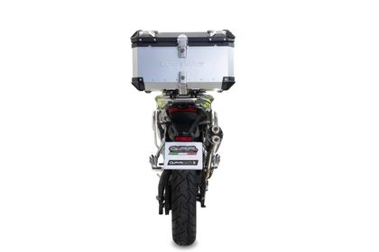 GPR Tech ALPI-TECH Alu - Complete with support - 55 litres Top case