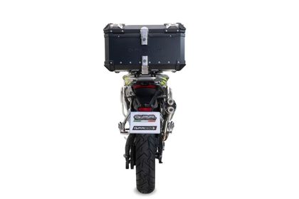 Top case GPR Tech Alu - suporte incluído - preto
