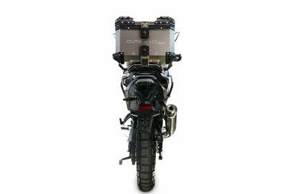 GPR Tech ALPI-TECH Titanium - Complete with support - 35 litres Top case