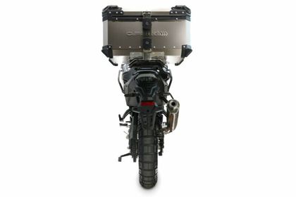 GPR Tech ALPI-TECH Titanium - Complete with support - 55 litres Top case