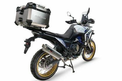 GPR Tech ALPI-TECH Titanium - Complete with support - 55 litres Top case