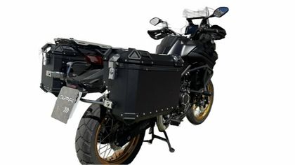 GPR Tech Black aluminium - the pair 38/32 L - Support included Side case