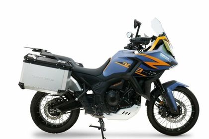 GPR Tech Alu - the pair 38/38 L - Support included Side case Ref : GTE01413A / ZNT.4.SIDE.38.38.ALP.A 