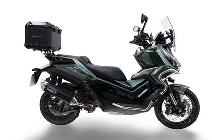 Top case GPR Tech Alu - suporte incluído - preto Ref.: GTE01418A / ZNT.6.BA.35.ALP.B ZONTES 350 368 G - 2026