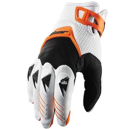 Gants cross Thor DEFLECTOR GLOVES ORANGE 