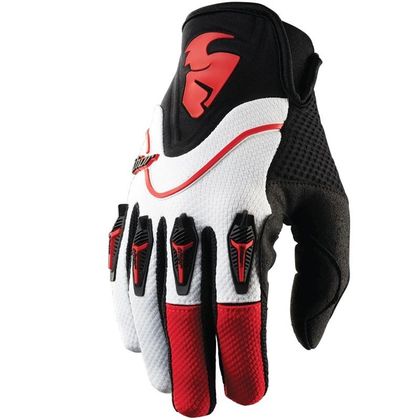 Gants cross Thor FLOW GLOVES RED  Ref : TO0469 