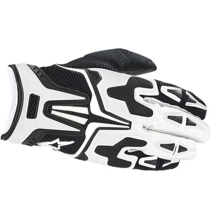 Gants cross Alpinestars SMX PROWLER AIR GLOVE BLACK/WHITE  Ref : AP0850 