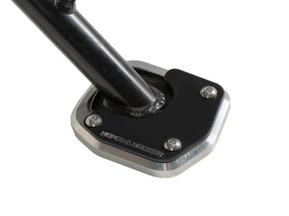 Extension de béquille Hepco & Becker latérale - noir/argent Ref : HBE00044A / 42119556 00 91 HONDA 750 XL 750 TRANSALP - 2025