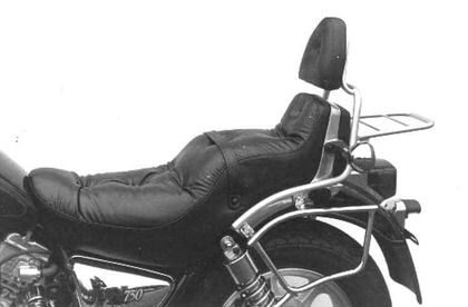 Porte Bagage Hepco & Becker avec sissybar - chrome