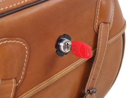 Hepco & Becker Buffalo gauche pour support tubulaires - brun sable Zijkoffer Universeel