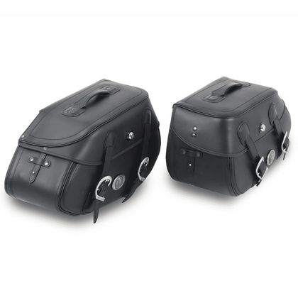 Hepco & Becker Kit complet Buffalo noir pour support tubulaires - noir Zadeltassen Universeel