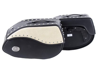 Hepco & Becker Kit complet Ivory pour support C-Bow - noir/ivoire Zadeltassen Universeel