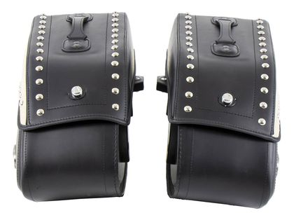 Hepco & Becker Kit complet Ivory pour support C-Bow - noir/ivoire Zadeltassen Universeel